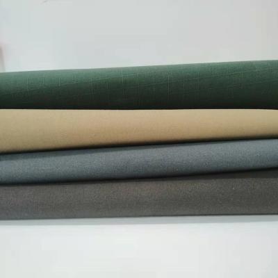 China 400gsm Army Green Flame Retardant Polyester Waterproof Ripstop Oxford Fabric For Tent/Awning/Bag Making for sale