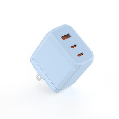 China New Type-c Mini Size Pd Fast Charging 45w Gan Charger From Mobile Phone Wall Usb3.0 Charger for sale