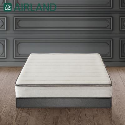 China Knitted Fabric Customized Breathable and High Resilience Sponge High Quality Super Independent Pocket Spring Mattress with Super New Bound Rate for sale