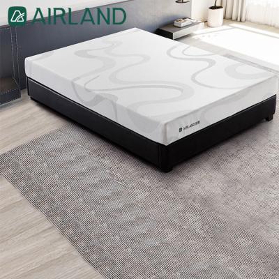 China Polyester Silk Fabric Bed Rebound Sponge Spring Memory Foam Korean Luxury Home Mattress for sale