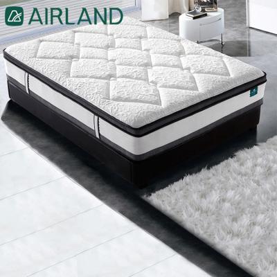 China Wholesale Knitted Fabric Size Quality Memory Foam Mattress Queen Size Pocket Spring Bed Mattress for sale