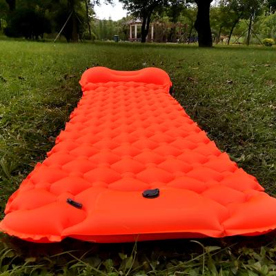 China New Arrival Inflation Picnic Camping Explosion Bed Indoor Outdoor Electric Air Mattress Foldable for sale