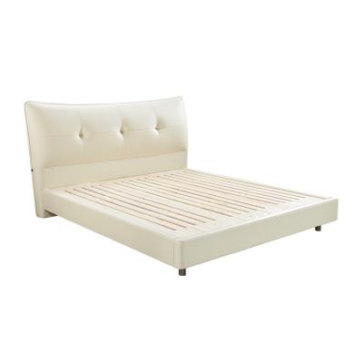 China New Hot Sale Modern Simple Design Adjustable Size Cheap Beige Pine Wood Bed (Other) for sale