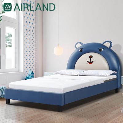 China Other China Cartoon Fancy Bedside Furniture Blue Bed for sale