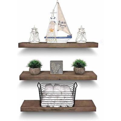 China Adjustable (Height) Customized Wooden Wholesale Professional Manufacturing Wall Mounted Floating Shelf for sale