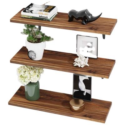 China (Size) Cheap Adjustable Wooden Decor Wall Professional Manufacturing Home Hanging Shelves for sale