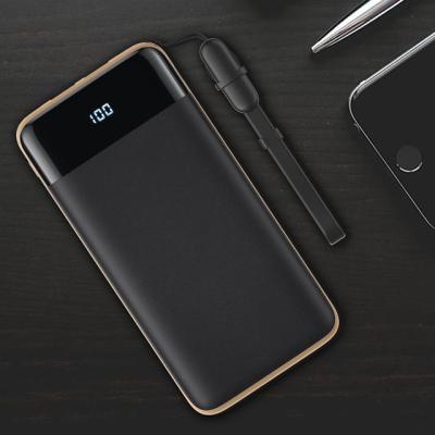 China Fast charging power bank 3 support 20000mah power bank portable mobile digital display QC 3.0 and PD fast charging power bank 3 input&3 output for sale