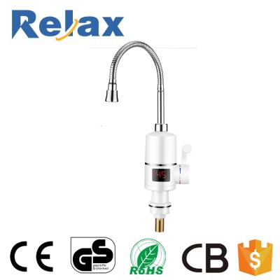 China Hotel R21-18D With LED Display Electric Heater Instant Electric Hot Faucet for sale