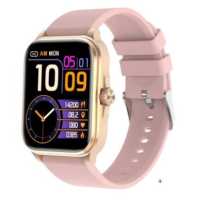 China Touch Screen 2023 Cheap Bt Call Smart Fitness True Blood Oxygen Temperature Monitoring T90 Smart Watch for Men and Women for sale