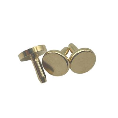 China Industrial Equipment One Brass Custom Logo Micro Machining Precision Parts Services Lathe Stop Station Micro Machining Magnetic Pin Pogo Connector for sale