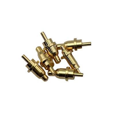 China Factory direct sale prototype parts factory direct sale industrial equipment precision printing spare parts brass pogo magnetic male female connector for sale