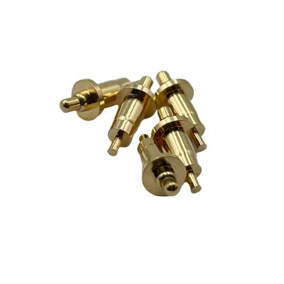 China Industrial Equipment Factory Direct Sale Customized Metal Brass Products Milling Part SMT Contact Pin Probe Spring Loaded Pogo Pin For Testing for sale