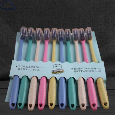 China Low price regular eco friendly toothbrush manufacturer adult toothbrush for home for sale