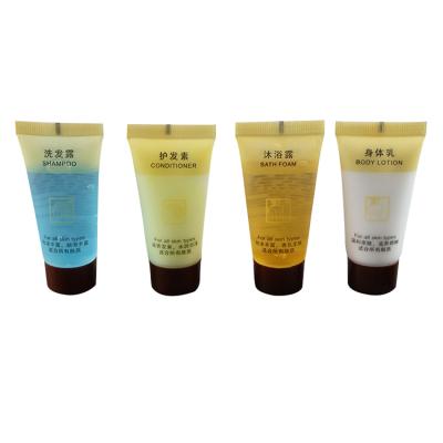 China China Eco-friendly Exquisite Disposable Hotel Amenities Luxury Hotel Cosmetics Tubes Good Quality Hotel Cosmetics for sale