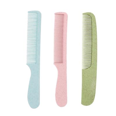 China Custom Logo Eco-Friendly Disposable Plastic Comb Portable Hotel Small Bamboo Combs for sale