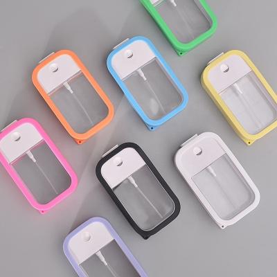 China 2021 Waterproof New Design Cell Phone Shaped 45ml Credit Card Perfume Mist Spray Plastic Pocket Bottle For Hand Sanitizer Sprayer for sale