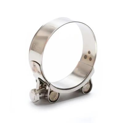 China Health Care T-bolt 201/304 Stainless Steel Flange Single Head European Style Flange Pipe Clamp for sale