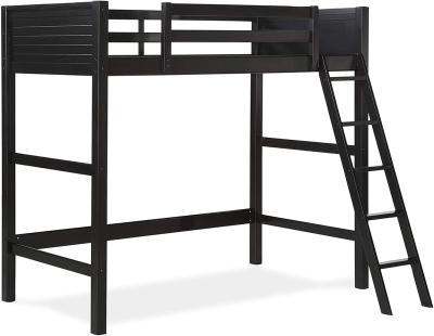 China Wholesale Modern Kids Bedroom Furniture School Student Single Teens Single Wooden Bed Frame With High Ladder Attic Bunk Beds For Adults for sale