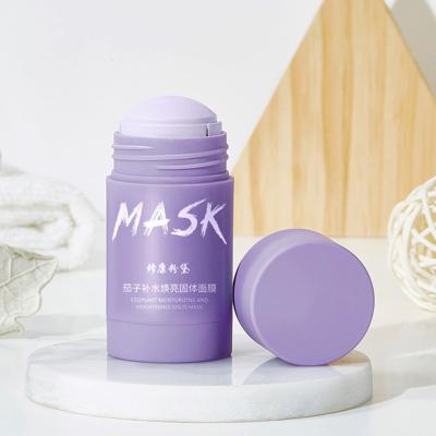 China OEM/ODM Private Label Skin Care Men Women Facial Green Tea Purifying Clay StickMask Anti Acne Blackhead Remover Facial Cleansing for sale