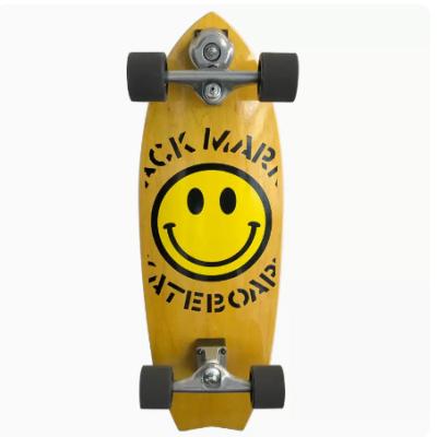 China Pedalless Professional Pedalless Smile Board Male Tailor Board Land Punch Board Land Surfboard BOM Youth and Beginner Female Students SEEK for sale