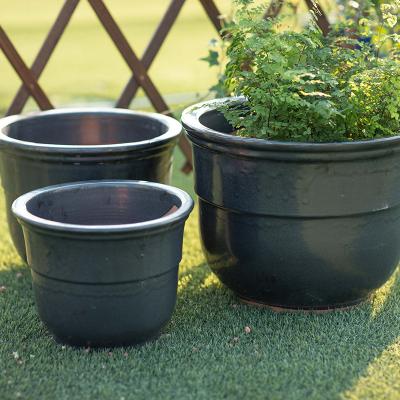 China Country Flower Vase Pots For Home Decoration Outdoor Furniture Garden Set Plants Accessories Around Outdoor Planters Garden Planters for sale