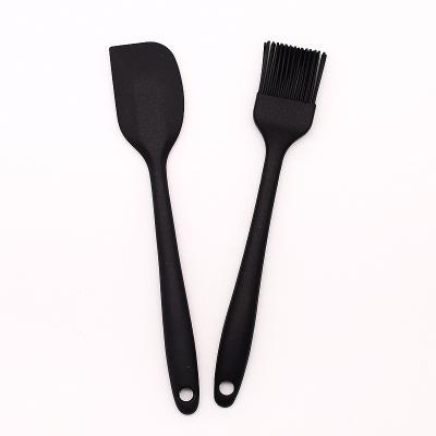 China 2021 Amazon Promotion Gift Silicone Spatula And Sponge Brush Viable for sale