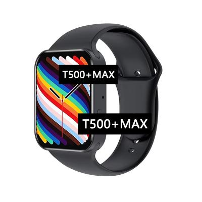 China Build In T500+max Flash Smartwatch Watch7 T500 Plus Smartwatch 2021 Dynamic Dial 3d Watch Series 7 Plus Pro Wach Smart T500 Max for sale