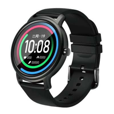 China Build in Heart Rate Monitor 24h Air Bio Smartwatch 24h Custom Rotating Mibro Dial Ip68 Color Smart Watch 12 Snap Sport Modes for sale