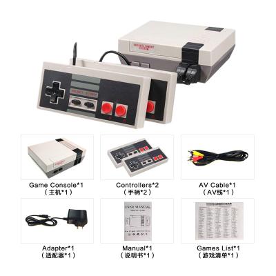 China Real Retro 8 Bit TV Game Player Family Retro Handheld Video Game Console Element 620 Classic Wireless Classic Games Mini Console for sale