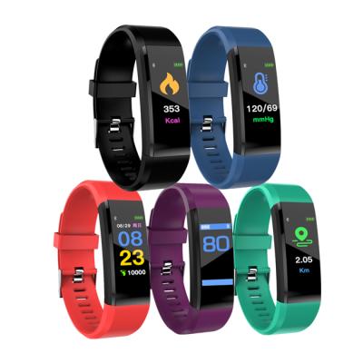 China Build in 2021 Hot Selling ID 115plus Smart Wristband 115 Plus Smart Watch Sport Fitness Smart Band for sale