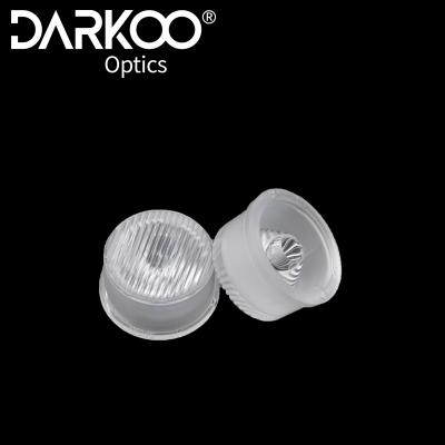 China Waterproof Waterproof Asymmetrical Led Lens For XML PC Optical Lenses for sale