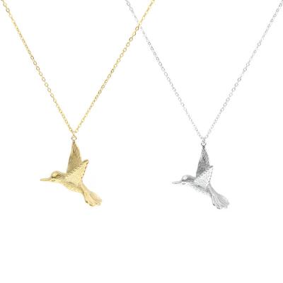 China Vintage European bird necklace new simple pendant necklace female female and American retro jewelry wholesale for sale