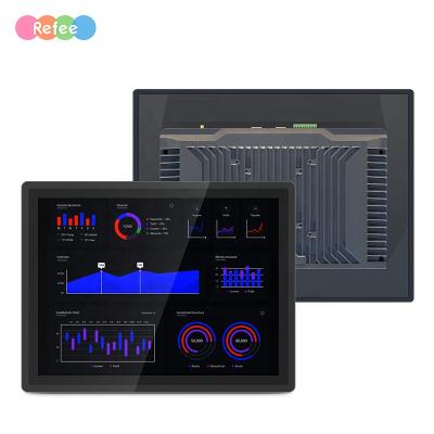 China Aluminum panel wall mount computer ip65 industrial rugged fanless android capacitive touchscreen monitor industrial PC for sale