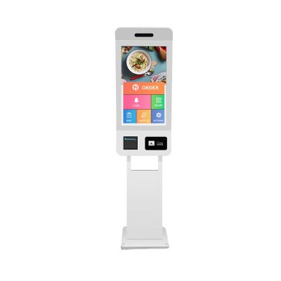 China Refee indoor 32 inch touch screen self service payment ordering kiosk for fast food Mcdonald/KFC/restaurant/supermarket for sale