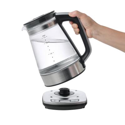 China 360 Rotation Smart Machine Home Appliances 1.7L Degree Base 2021 Portable Electric Kettle Manufacturer for sale