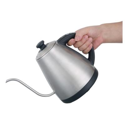 China 2021 Basic Electric Kettle 360 ​​Degree Gooseneck Coffee Kettle Rotating Variable Temperature Control Stainless Steel for sale