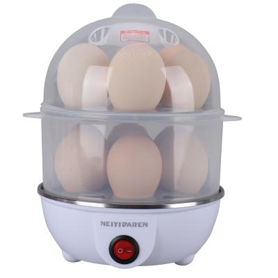 China 2021 Hotel Kitchen Appliances Mini Double Layer Egg Steamer Multi Function Egg Steamer for sale