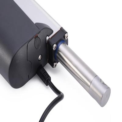 China Fast Speed ​​12000N 12V 24V Waterproof DC Motor Brushed DC 24V Industrial Waterproof Motor Heavy Load Linear Actuator for sale