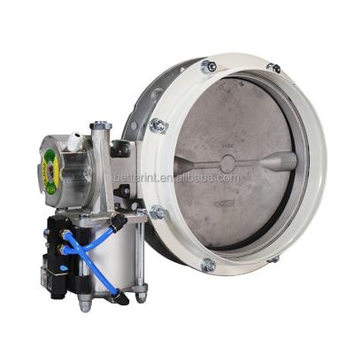 China SICOMA SD300 General Pneumatic Butterfly Valve For Cement Silo for sale