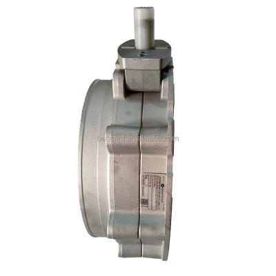 China V1FS250GBN General Single Flange Pneumatic Butterfly Valve For Cement Silo for sale