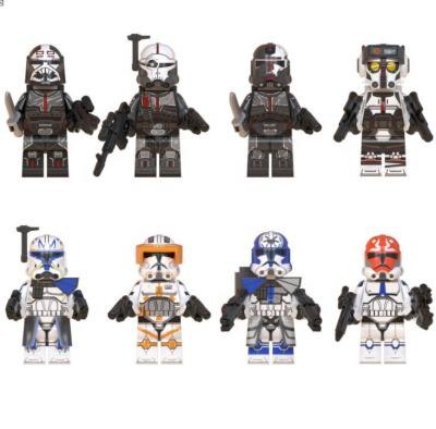 China Toy Star Movie Series Trooper Clone War Force 99 Action Numbers Mini Bricks Building Blocks Toys For Fun for sale