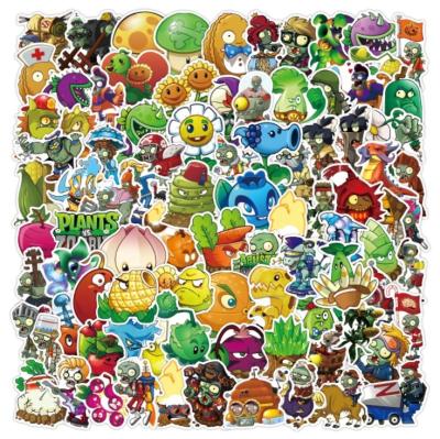 China Waterproof+Eco-friendly 100PCS Plants vs Zombies Game Graffiti Cartoon Sticker FOR Guitar Laptop Phone Fridge Skateboard for sale