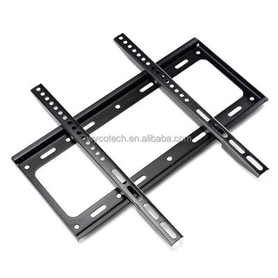 China Cold Rolled Steel With Electrostatic Painting Finshing TV Wall Mounts For 26 To 55 Inch Screen Fixed 400mm Flat TV Mount 400mm Vesa TV Wall Mount Frames for sale