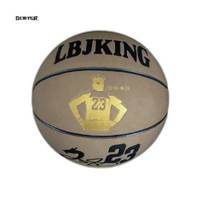 China 2023 Custom High Quality Basketball LOGO Color Basketball No. 23 James basketball game LOGO for sale