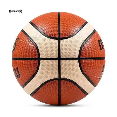 China Basketball Games GG7X Wholesale High Quality Custom Printed Pu Leather Ball Street Basket Ball Sports Ball Bulk for sale