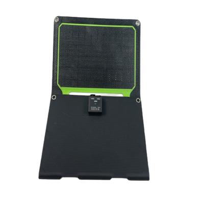 China Outdoor Mini 15W Fold Solar Panel Usb Cell Phone Battery Waterproof Portable Foldable Folding Solar Panel for sale