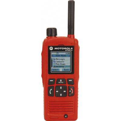 China Red Atex Portable GPS Portable Radio Termina Motorola MTP850Ex 50KM Wireless Explosion Proof Handheld Walkie Talkie for sale