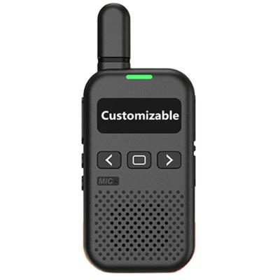 China Mini Size BF-M2 Fashionable UHF 16 Channel Mini Thin Colorful Handheld Radio FRS PMR446 Indoor Customizable Walkie Talkie for Kids for sale