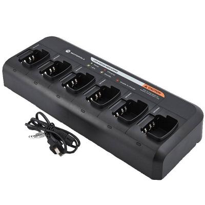 China Walkie Talkie Standard Multi-Channel Battery Charging Battery Desktop Charger for XIR P8268 P8200 P8208 P8260 P8668i P8608 GP328D+ GP338D+ XPR6550 for sale