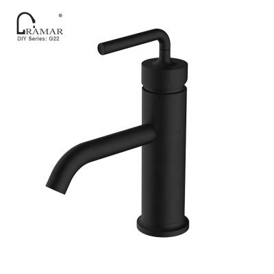 China Hotel Best Quality Modern Bathroom Basin Hot Cold Water Seal Mixer Taps For Project for sale